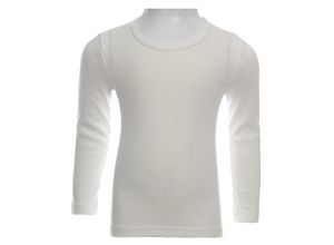 4005190206153 - - Langarmshirt Basic in weiß Gr176