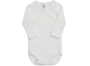 4005190220906 - - Wickel-Langarmbody Feinripp Organic Cotton in weiß Gr56