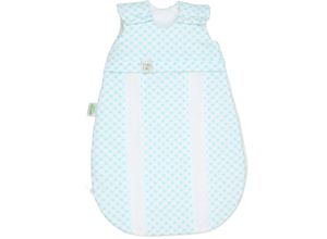 4005226155264 - Jersey-Schlafsack BABY-NEST® PRIMA KLIMA KARO in mint weiß