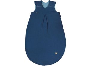 4005226208656 - Ganzjahres-Schlafsack MUSSELIN wattiert in spaceblue