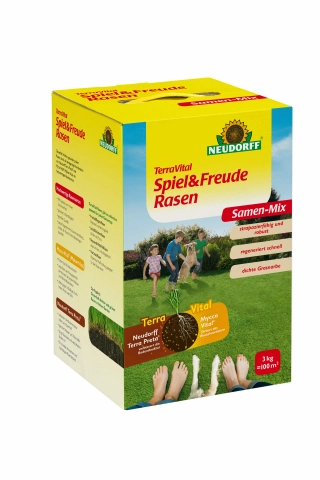 4005240012574 - TerraVital Spiel & Freude Rasensaatgut-Mischung (3 kg)