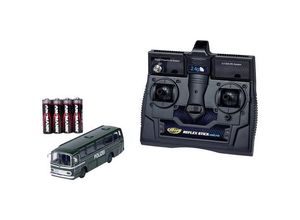 4005299011603 - Carson Modellsport 187 MB Bus O 302 Polizei 24G 100% RTR 187 RC Einsteiger Modellauto Elektro Bus 100% RtR 24 GHz