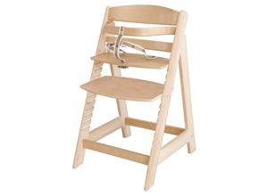 4005317244013 - ROBA Treppenhochstuhl Sit Up III mitwachsend bis zum Jugendstuhl Holz natur - B-Ware sehr gut