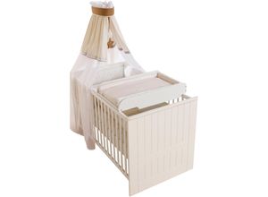 4005317249995 - Wickelplatte ROBA Vichy beige Gr B H T 49 cm x 14 cm x 80 cm beige Baby Wickelaufsätze Zubehör für Babymöbel und Babybetten