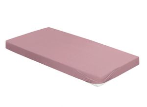 4005367107719 - Spannbettlaken IRISETTE Vesuv-T 12 Laken Gr B L 190 cm x 200 cm 1 St Jersey 180-200 x 200-220 cm 25 cm rosa mit Rundumgummizug