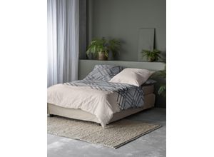 4005367117602 - Bettwäsche IRISETTE Koala 8529 Gr B L 135 cm x 200 cm 1 St 1 St Feinbiber B L 80 cm x 80 cm grau flauschig