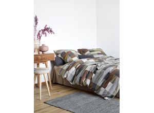 4005367117701 - Bettwäsche IRISETTE Koala 8534 Gr B L 135 cm x 200 cm 1 St 1 St Feinbiber B L 80 cm x 80 cm rosegold (kupfer) flauschig