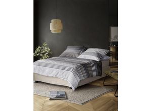 4005367120626 - Bettwäsche IRISETTE Lotus 8578 Gr B L 135 cm x 200 cm 1 St 1 St Lyocell B L 80 cm x 80 cm grau atmungsaktiv