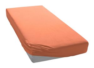 4005367659614 - Spannbettlaken IRISETTE Orion 9 Laken Gr B L 180 -200 cm x 200 cm 1 St Frottee 200 x 200 cm-180-200 x 200 cm-190 x 200 cm 23 cm braun (kupferfarben) weicher Frottier-Stretch für Matratzen bis 25 cm Höhe