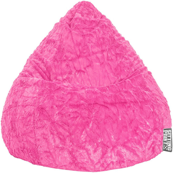 4005380317034 - Beanbag Fluffy L Sitzsack lila 4005380317034 SITTING POINT