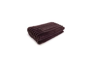 4005380517151 - Tagesdecke RAYA aubergine 200x140 cm