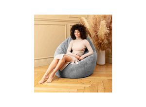 4005380522643 - Sitzsack BeanBag Shara XXL - 300 Liter in Cord-Optik salbei 4005380522643 - Sitzsack BeanBag Shara XXL - 300 Liter in Cord-Optik salbei