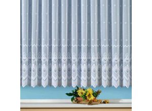 4005385817454 - Weckbrodt-gardinen - Store Aki aus Jacquard mit grafischem Dessin Kräuselband Größe 160X450 cm