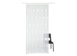 4005385829532 - Weckbrodt Gardine »Alexa« (1 St) Jacquard strukturierthalbtransparent AlloverMotiv Bleiband Store