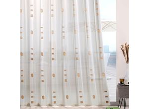 4005385835489 - Gardine WECKBRODT Ruby Gr 1 beige (natur beige) B250cm H175cm Polyester Gardinen Webscherli Bedruckt AlloverFloral halbtransparent Bleiband Store 4005385835489 - Gardine WECKBRODT Ruby Gr 1 beige (natur beige) B250cm H175cm Polyester Gardinen Webscherli Bedruckt AlloverFloral halbtransparent Bleiband Store