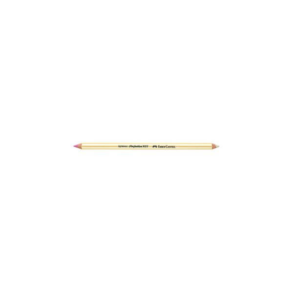 4005400339671 - Radierstift Perfection 7057 holzgefasst rotweiß Schaft weißgelb 4005400339671 Faber-Castell