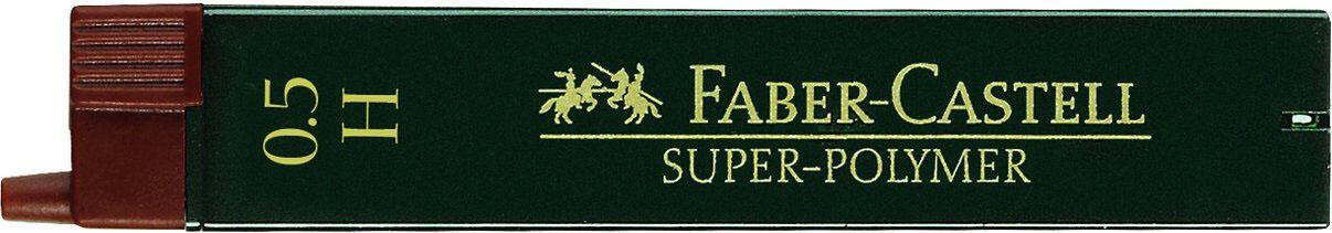 4005401000303 - FABER-CASTELL SUPER-POLYMER Feinminen-Bleistiftminen schwarz H 05 mm 12 St