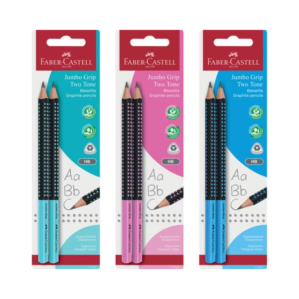 4005401119937 - Bleistift-Set JUMBO GRIP Two Tone 111993 sortiert - Farbwahl nicht möglich kA B 4005401119937 Faber-Castell 4005401119937 - Bleistift-Set JUMBO GRIP Two Tone 111993 sortiert - Farbwahl nicht möglich kA B 4005401119937 Faber-Castell