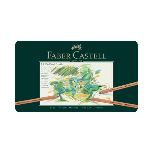 4005401121367 - Pastellstift Pitt Pastell 36 Stifte farbig sortiert im M