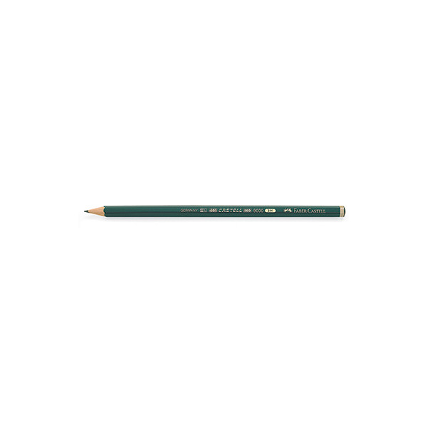 4005401190134 - Bleistift Castell 9000 119013 dunkelgrün 3H 4005401190134 Faber-Castell