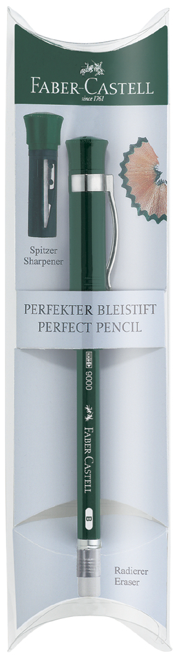 4005401190387 - 3 x Ersatzbleistift für Perfect Pencil Castell 9000 B mi