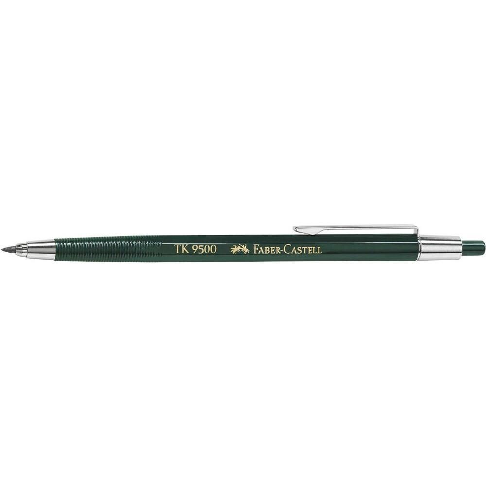 4005401395003 - FABER-CASTELL TK 9500 Fallminenstift grün HB 20 mm - 1 Stück