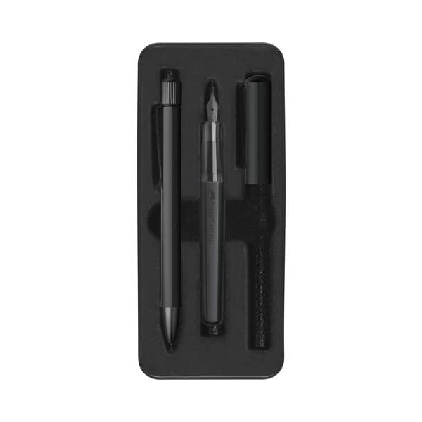 4005401405795 - Geschenkset FH+KS Hexo schwarz matt 4005401405795 Faber-Castell 4005401405795 - Geschenkset FH+KS Hexo schwarz matt 4005401405795 Faber-Castell