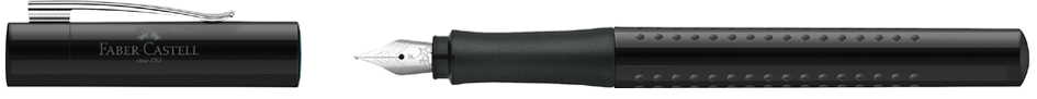 4005401408185 - FABER-CASTELL Füllhalter GRIP 2010 Harmony schwarz F 4005401408185 - FABER-CASTELL Füllhalter GRIP 2010 Harmony schwarz F