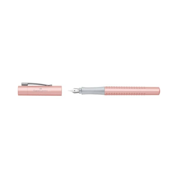 4005401409885 - Füllhalter Grip Pearl Edition F rosé 4005401409885 FABER