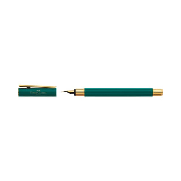 4005401414315 - Füllhalter Neo Slim F Metall Rainforest 4005401414315 Faber-Castell