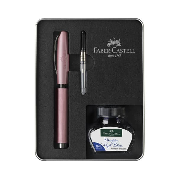 4005401496267 - Geschenkset Essentio Alu 3tlg rose 4005401496267 Faber-Castell