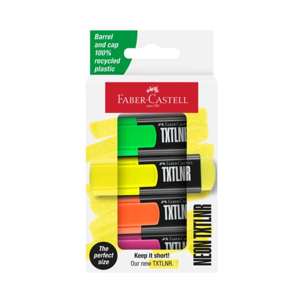 4005401542049 - Textmarker TXTLNR SF 154204 Pack farbig sortiert 1-3mm Keilspitze 4005401542049 4 Stück