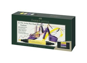 4005401620068 - Pitt Artist Pen Dual Marker Tuschestift 5er Kartonetui Fashion
