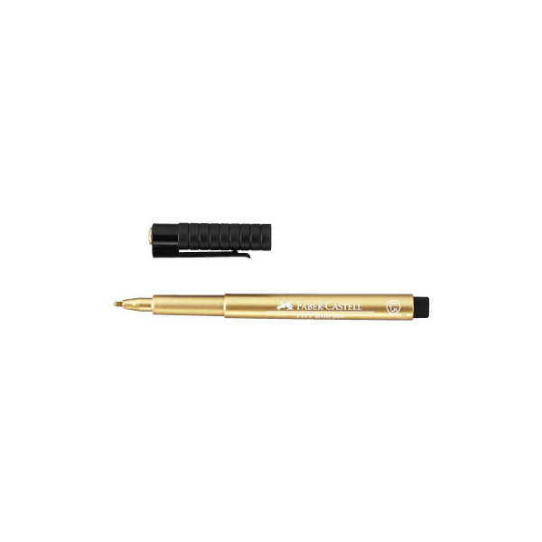 4005401673972 - 167397 PITT Tuschestift artist pen metallic gold 4005401673972 Faber-Castell