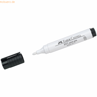 4005401676010 - FABER-CASTELL Tuschestift PITT artist pen weiß 4005401676010 - FABER-CASTELL Tuschestift PITT artist pen weiß
