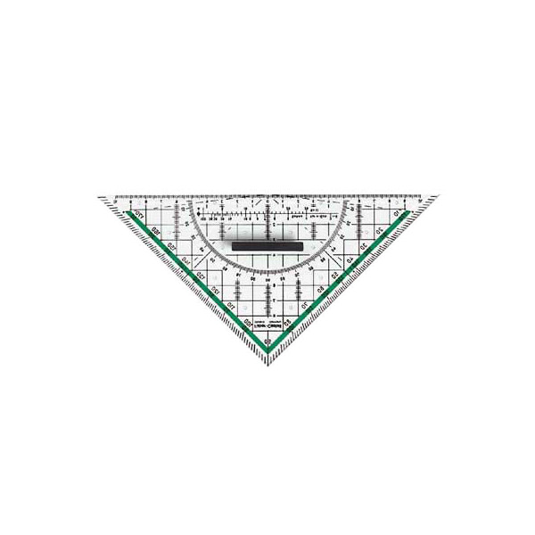 4005401770909 - 177090 mGriff Geometrie-Dreieck 22cm transp 4005401770909 Faber-Castell