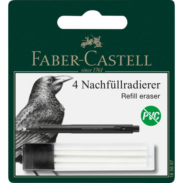 4005401856979 - Radiergummis Precision Eraser Pen Ersatz weiß 4005401856979 Faber-Castell