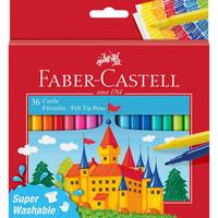 4005405542038 - CASTLE - fibre-tip pen - assorted colours (pack of 36)