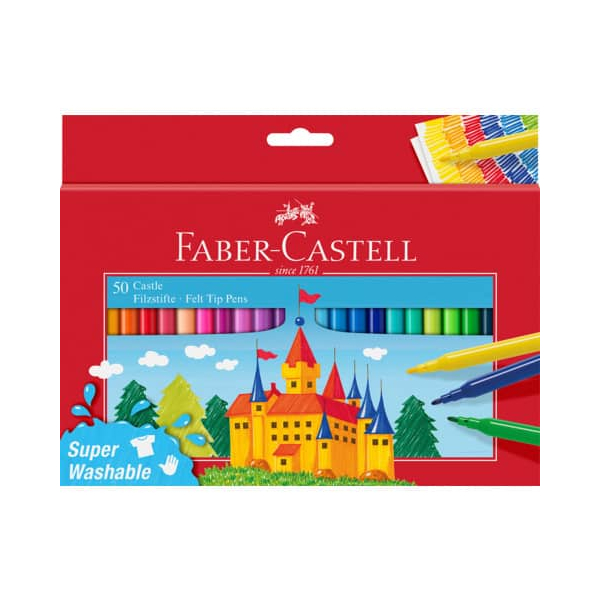 4005405542045 - Faserschreiber 50ST Castle 4005405542045 FABER CASTELL 5