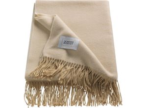 4005414404860 - Wohndecke SCHÖNER WOHNEN-KOLLEKTION Luxery Wohndecken Gr B L 130 cm x 180 cm beige (natur) Baumwolldecken mit hohem Kaschmiranteil Kuscheldecke