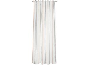 4005414473002 - Vorhang ESPRIT Tommy Gr 1 blau (sand natur blau) B130cm H250cm Jacquard Polyester Gardinen mit zeitlosem Längsstreifen