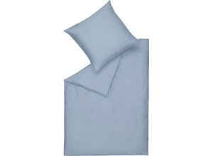 4005414504676 - Bettwäsche ESPRIT Washed Cotton Gr B L 135 cm x 200 cm (1 St) B L 80 cm x 80 cm (1 St) Renforcé blau Renforcé-Bettwäsche Renforcé Qualität