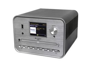 4005425011880 - soundmaster ICD1050SW CD-Player Silber Internetradio DAB+ WLAN USB Inkl Lautsprechern