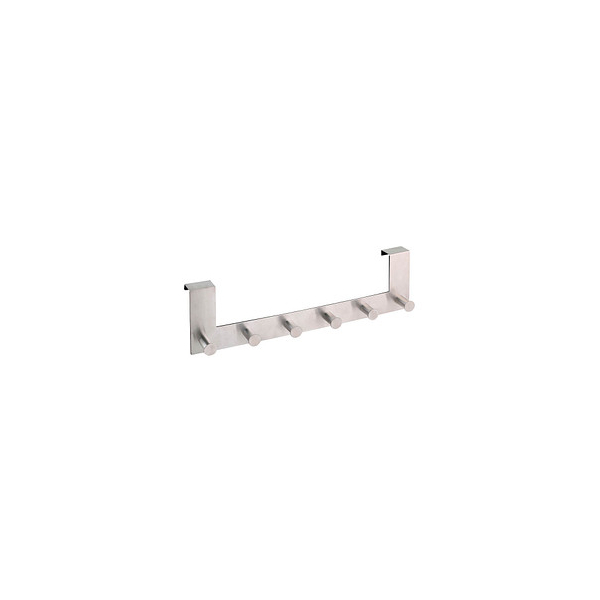 4005437019706 - 0 neutral Türgarderobe Türgarderobe 6 Haken edelstahl silber