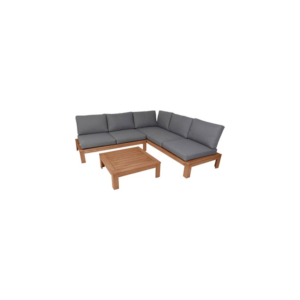 4005437211810 - Greemotion - Lounge-Set Modena Akazie - holzfarben grau