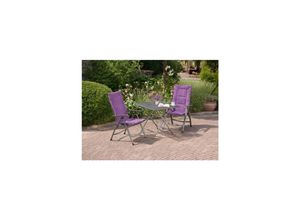 4005437295179 - Toulouse Set 3-teilig 2 Stapelsessel und 1 Klapptisch wetterfestes Stahlgestell kunststoffummantelt platzsparend für Garten Balkon Terrasse eisengrau GS-zertifiziert 4005437295179 - Toulouse Set 3-teilig 2 Stapelsessel und 1 Klapptisch wetterfestes Stahlgestell kunststoffummantelt platzsparend für Garten Balkon Terrasse eisengrau GS-zertifiziert