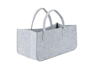 4005437316485 - Filztasche grau ca 50 x 26 x 25 cm