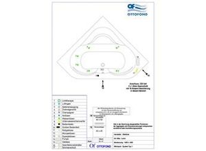 4005489033989 - Whirlpool-System Lorca 140 cm Typ 1