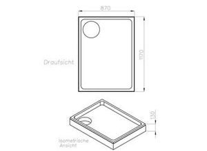 4005489041540 - Wannenträger Rubi 117 x 87 cm