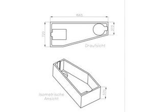 4005489095970 - Wannenträger Koala Vario 1665 x 720 mm